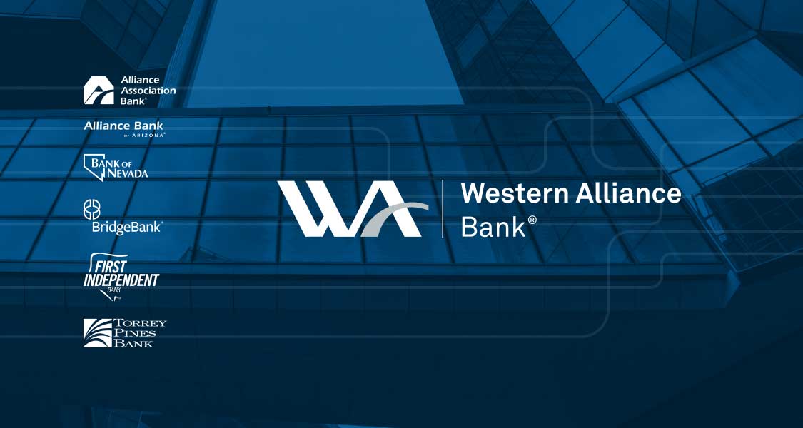 The Western Alliance Bank family of brands.